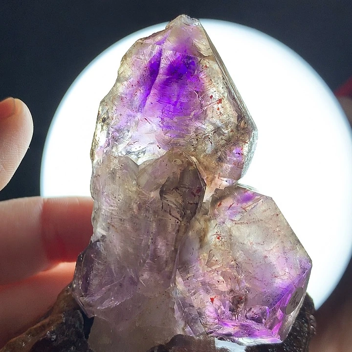 水晶天然水晶超七原石未镶嵌