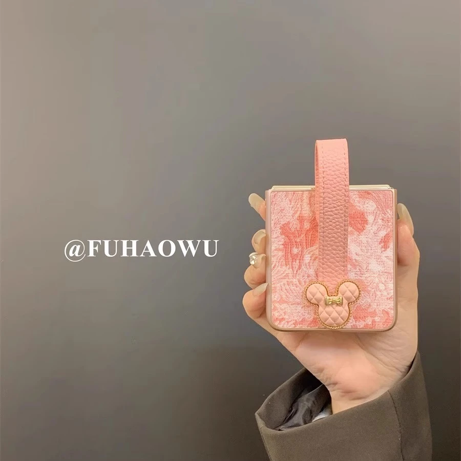 适用荣耀MagicVFlip2手机壳折叠屏国风刺绣腕带高级感防摔保护套