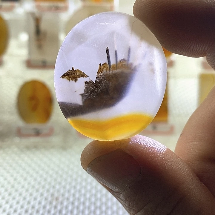 玛瑙/玉髓未镶嵌颈饰