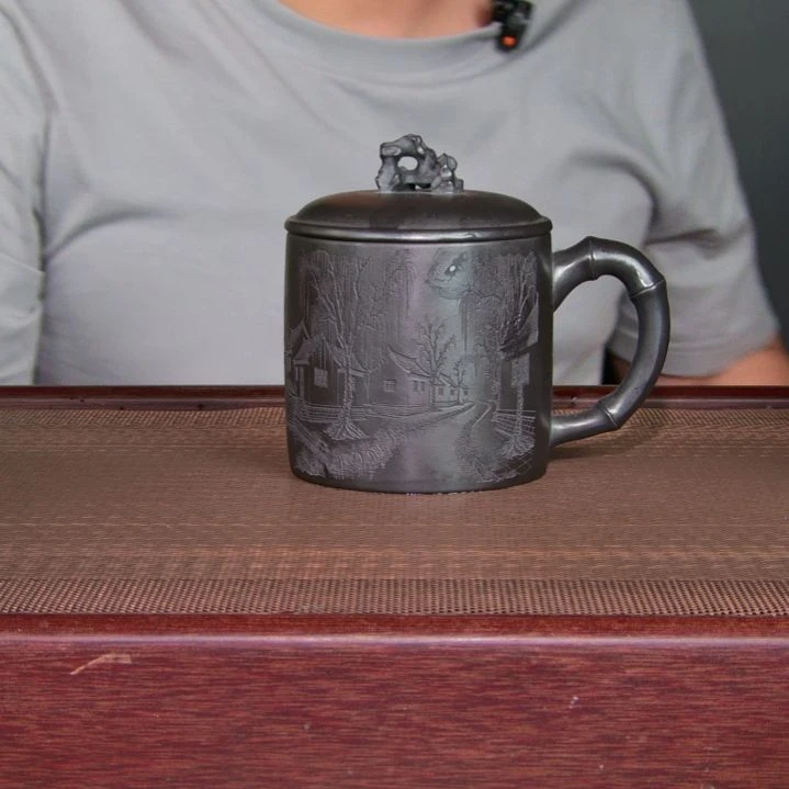 茶杯紫砂高货放漏