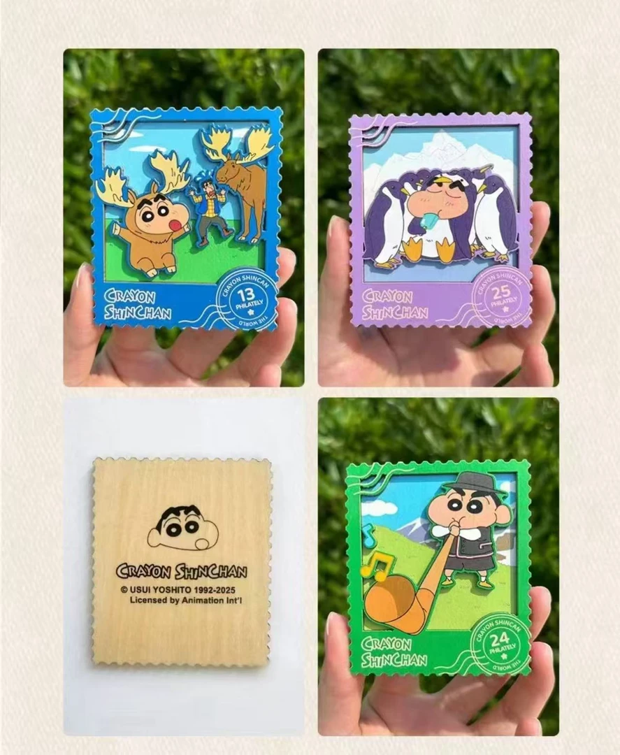 【叽谷舍】 玩法合集 木制冰箱贴集邮收藏卡