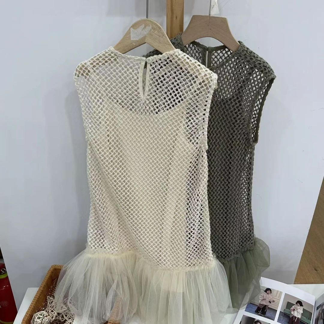 0166 夏季中大童背心裙 YX