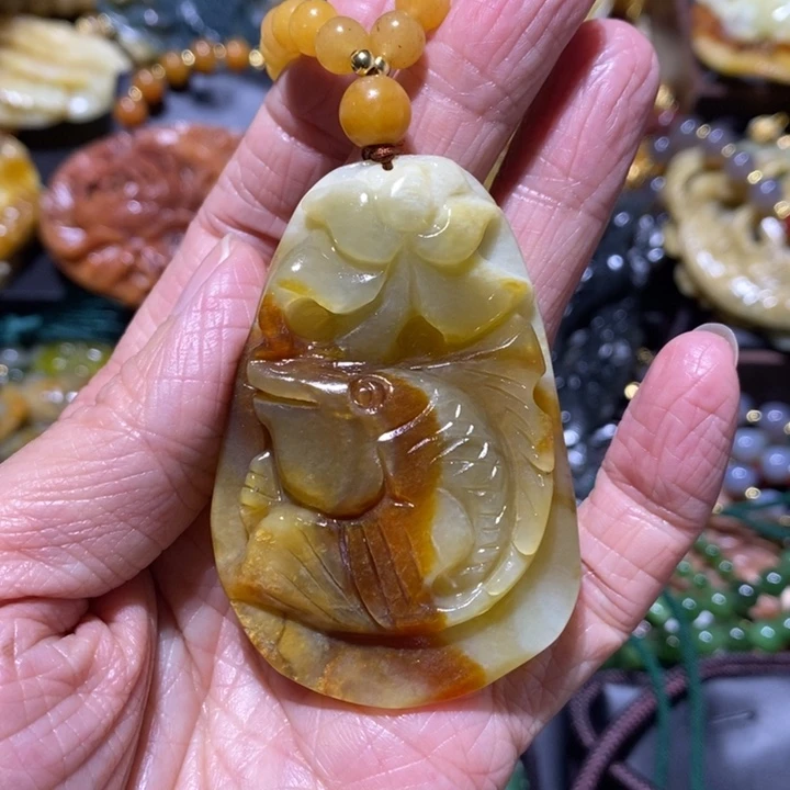 岫玉岫玉吊坠未镶嵌