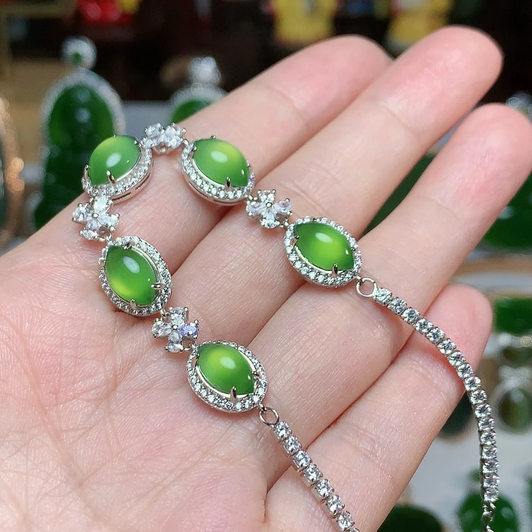 未镶嵌手链和田玉（碧玉）