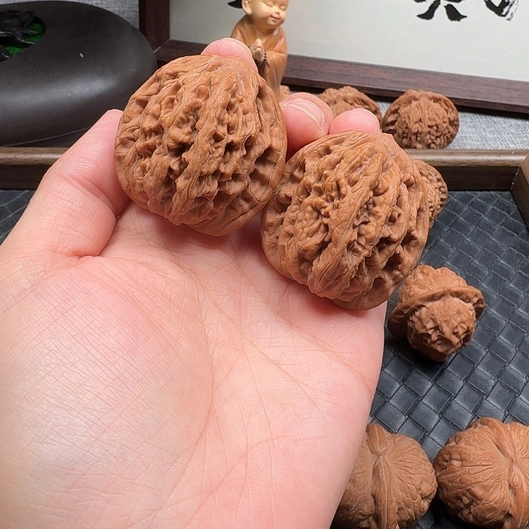 文玩核桃吊坠全品虎头41