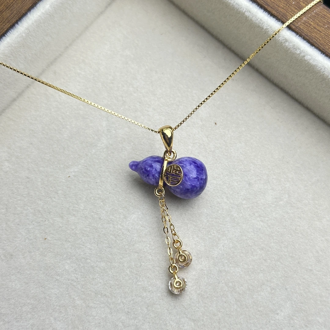 【三昧】Y紫龙晶葫芦吊坠 SZ000345-多样性发一