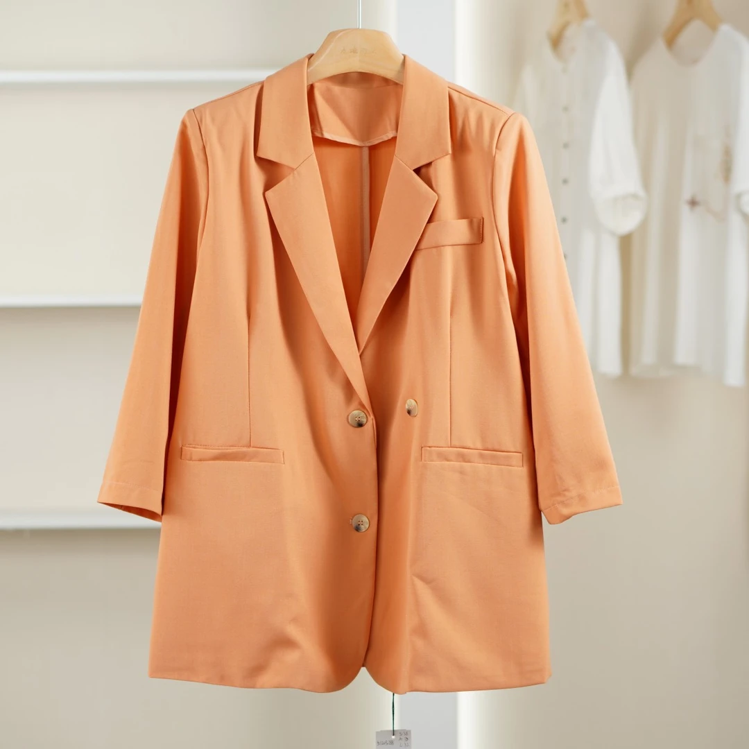 麦迪尚品【唯】51203188 春秋时尚气质休闲宽松西服外套品牌女装