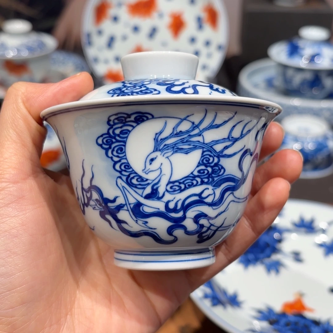 手工手绘陶瓷茶具