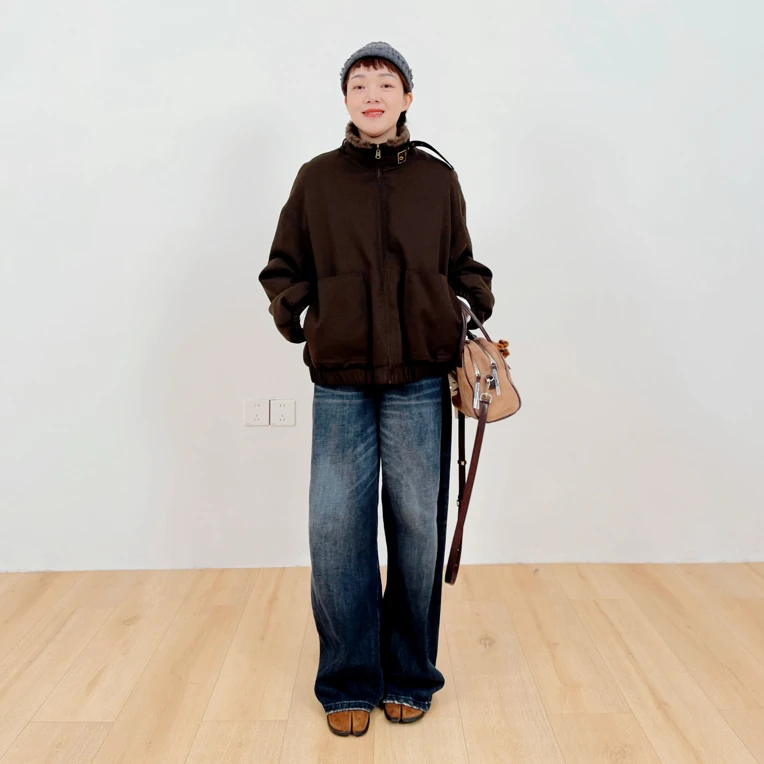 进口面料 - 二面穿“美丽诺羊毛”外套