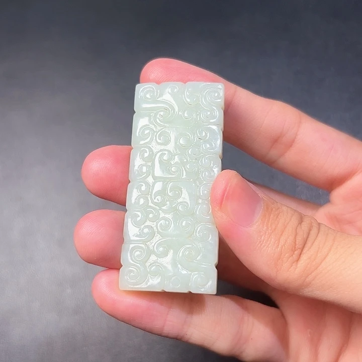 和田玉挂件未镶嵌下*北