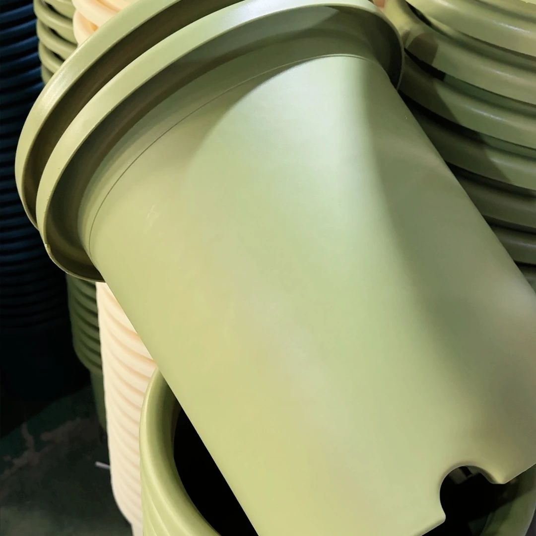 树脂四季盆7#无拖果绿3