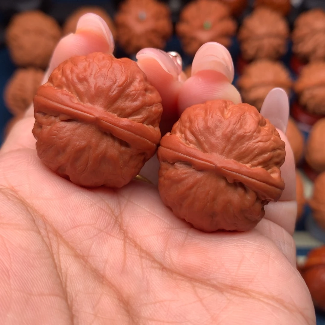 把件文玩核桃玉石方尊