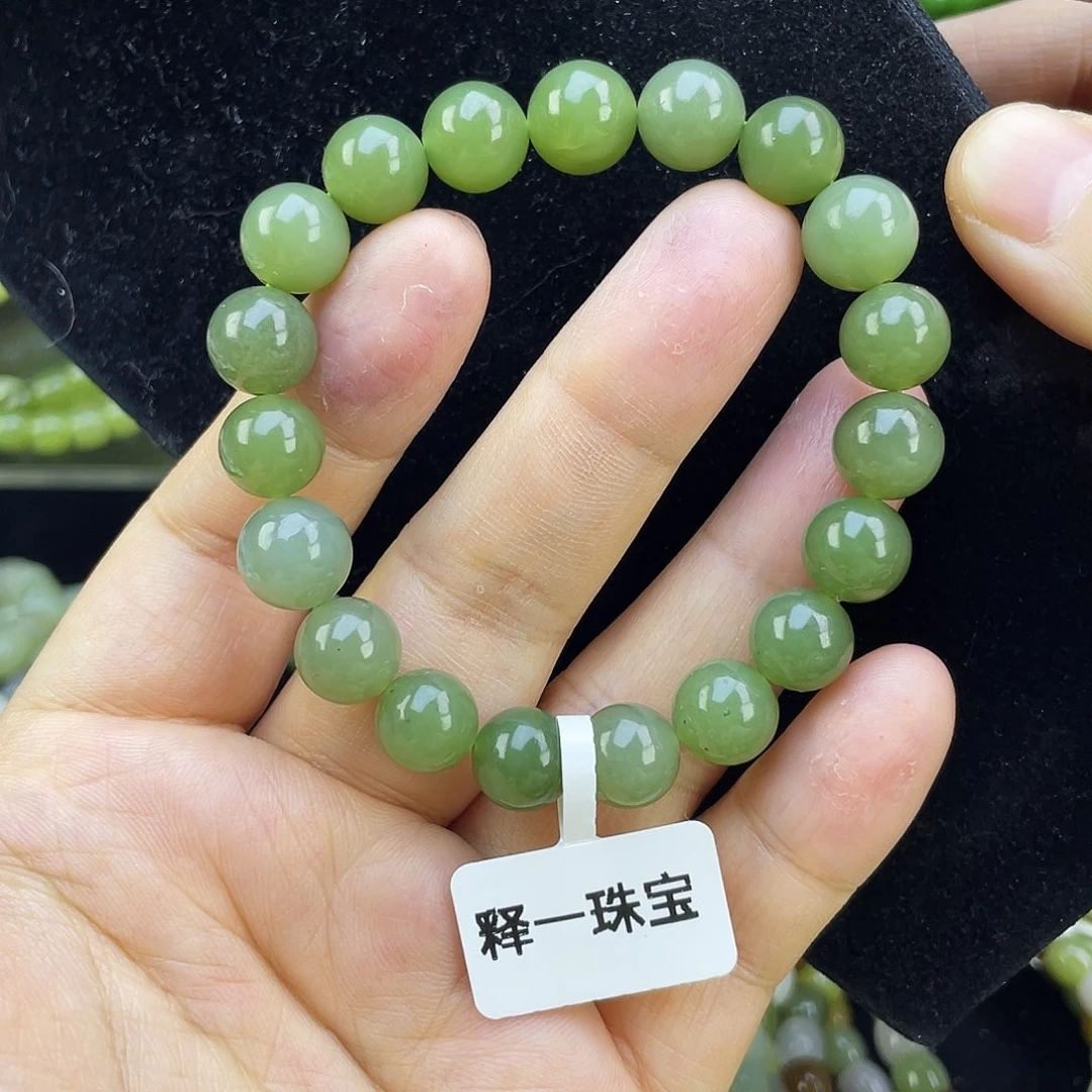和田玉未镶嵌手链4
