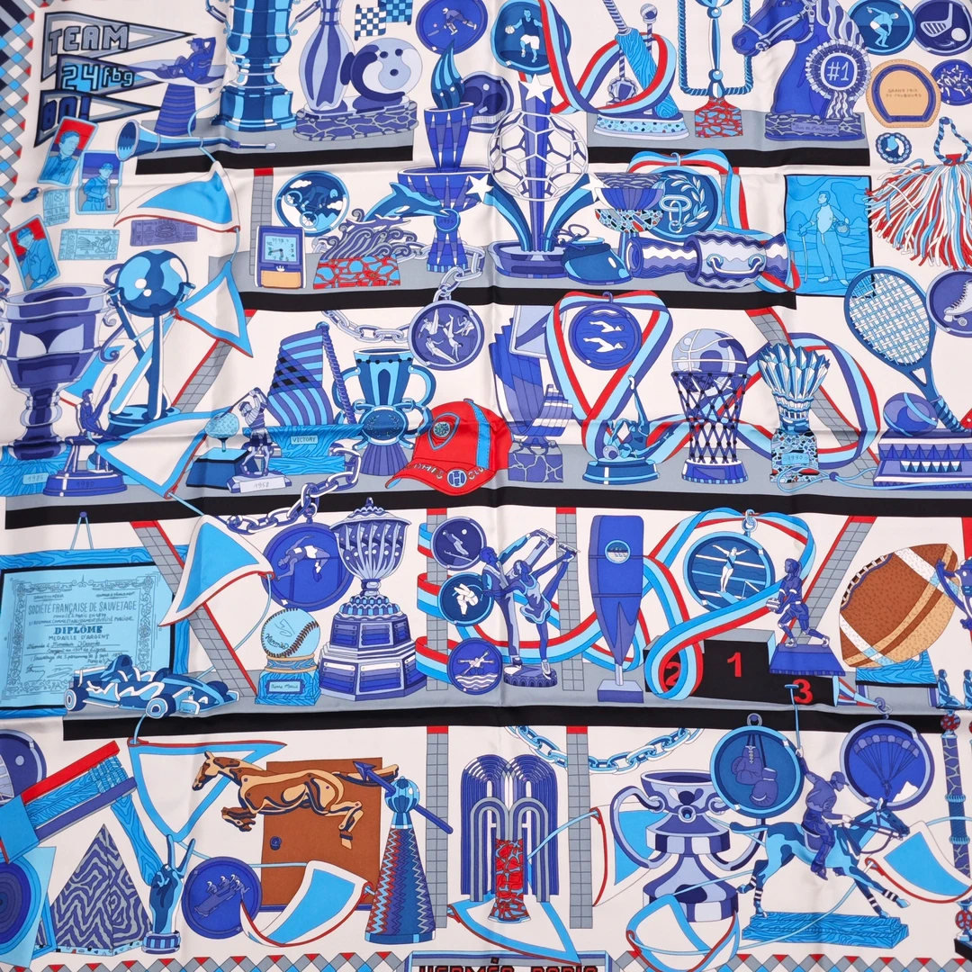 99新 Hermes/爱马仕 海囤J/爱马仕/丝巾/dd61284