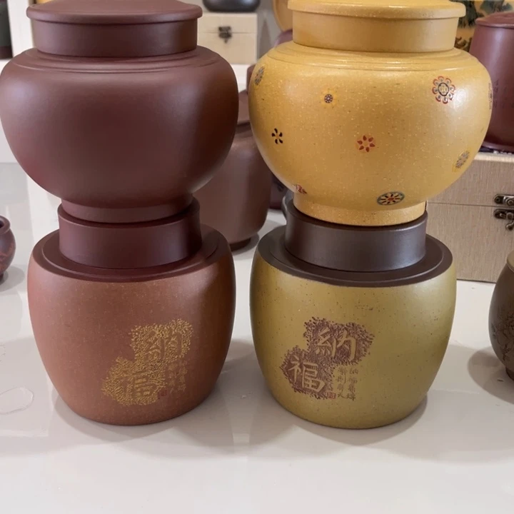 好***0紫砂茶叶罐紫砂茶叶罐