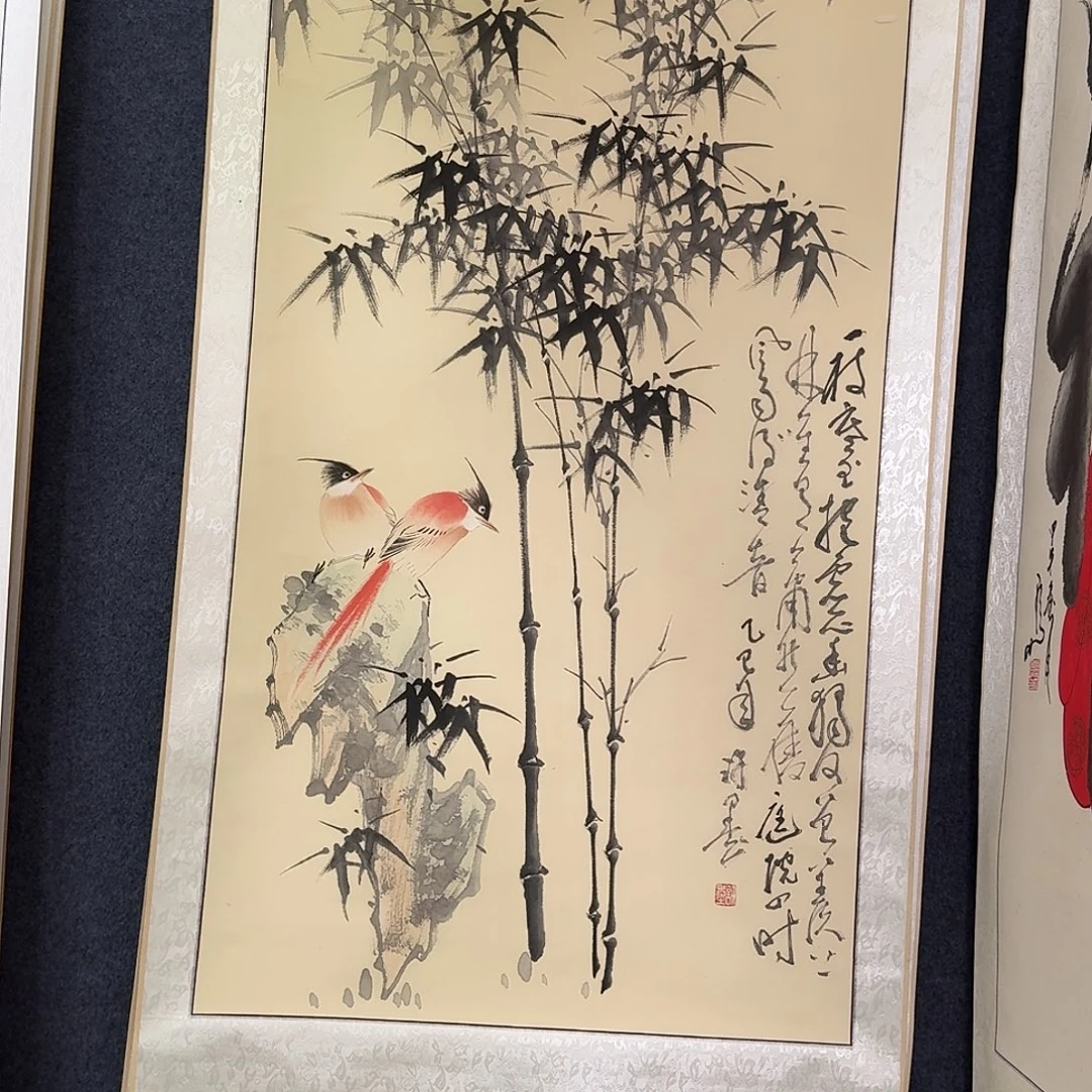 纯手绘国画作品好看四尺