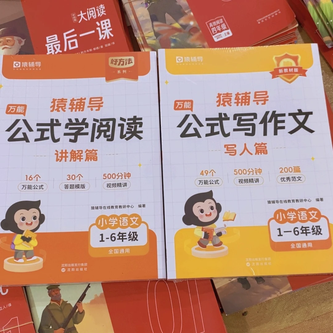 万能公式写作文和公式学阅读 一共六本