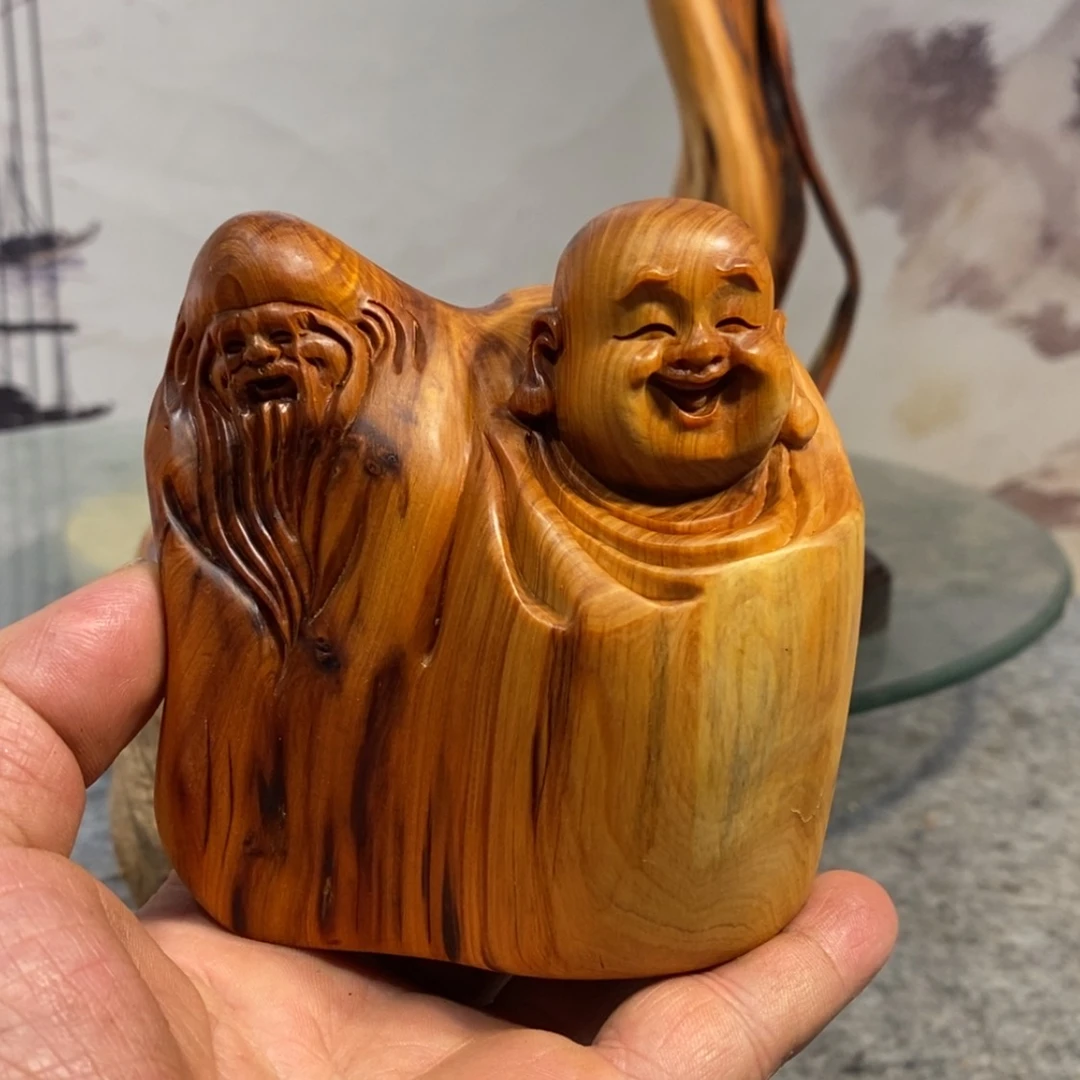 【闪购商品】柏木（崖柏）根雕木雕工艺品摆件家居手把件