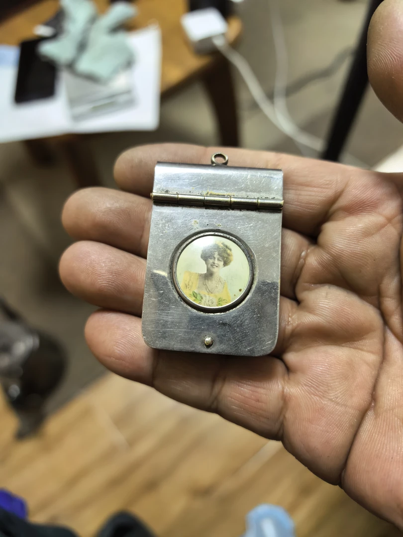 英国火柴盒，铜镀铬