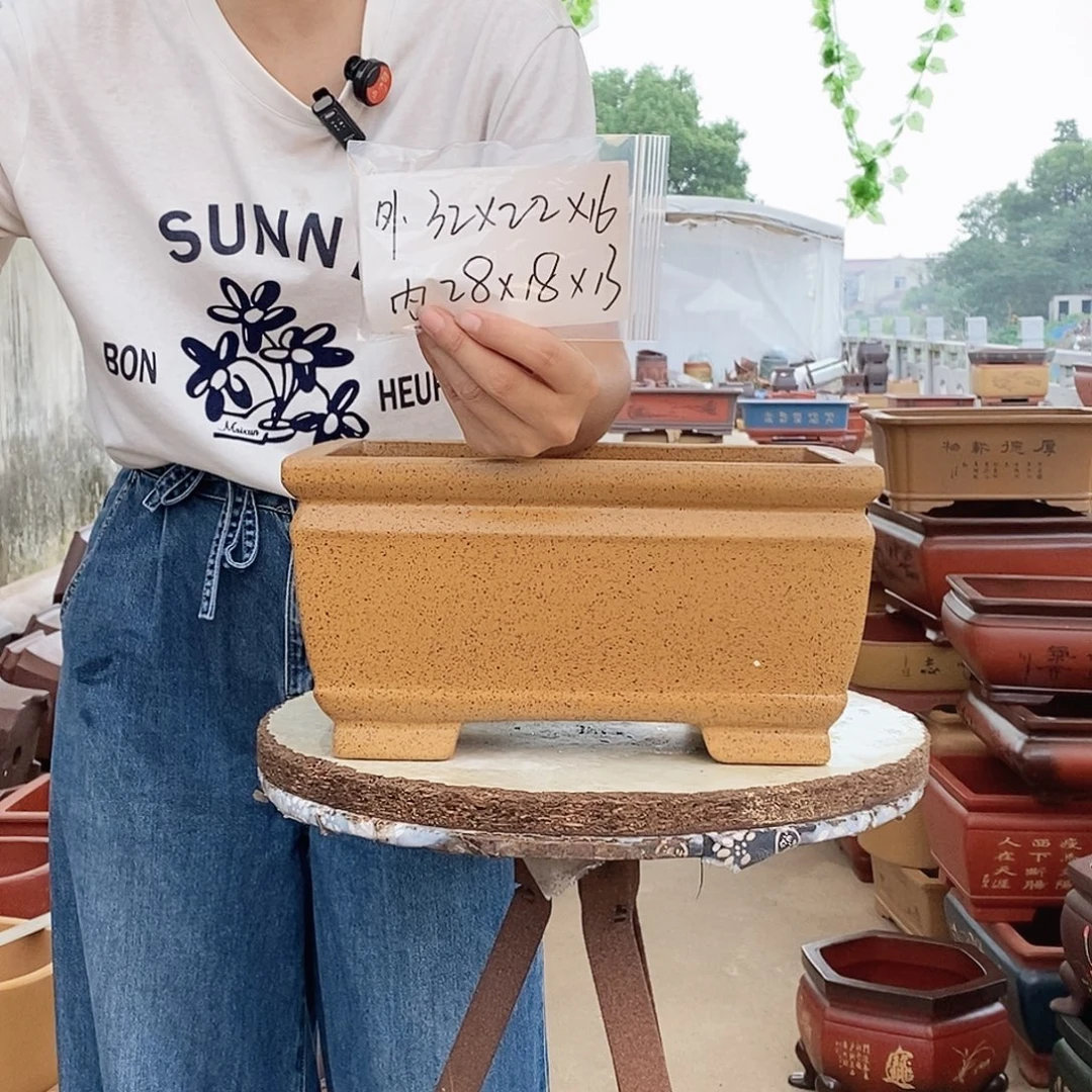 段泥花盆紫砂花盆