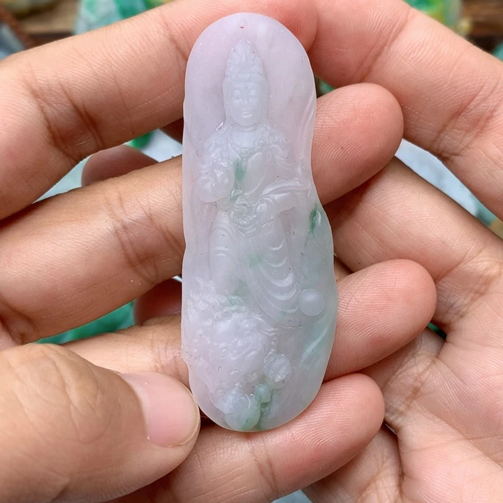 未镶嵌定制翡翠大*朵翡翠