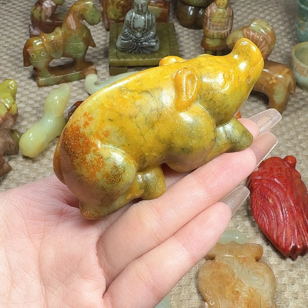 白玉菩提吊坠挂件
