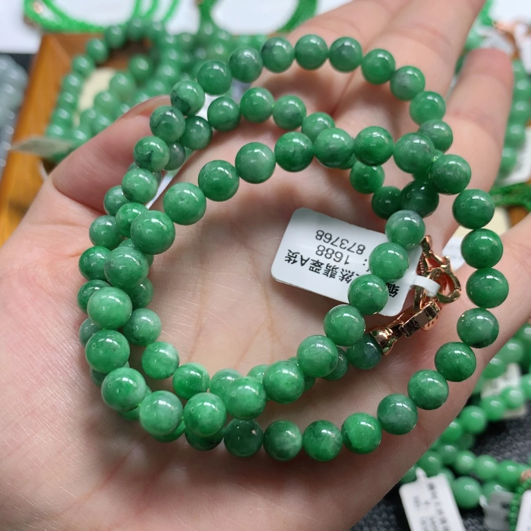 未镶嵌手链翡翠翡翠