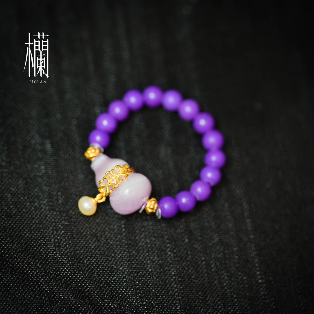 【紫嫣】紫云母锂辉石戒圈-LS7863005-多样性发其一