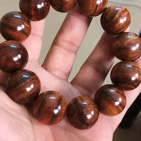 黄花梨/降香黄檀手串/手链2.0紫油梨手串
