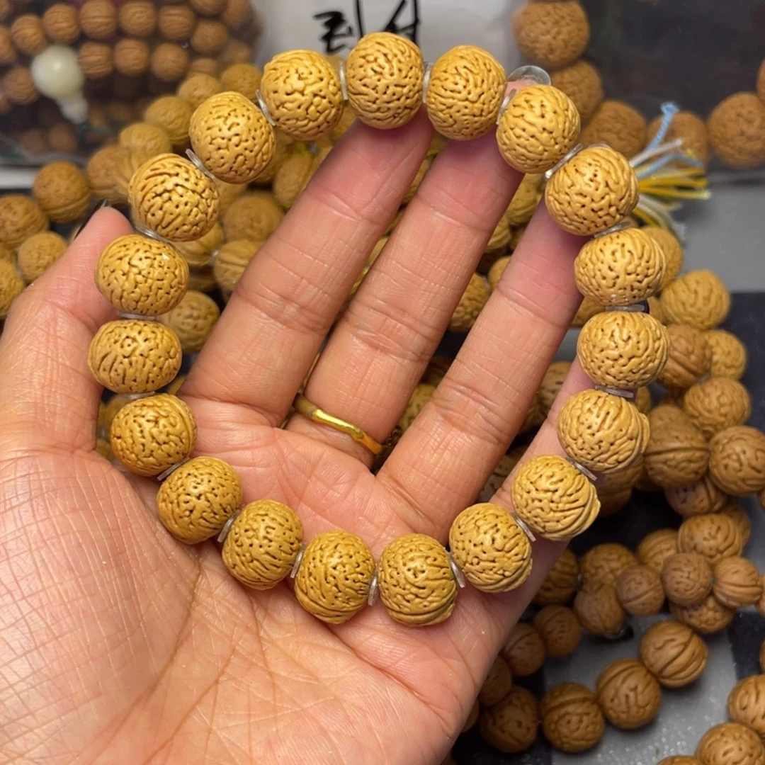 手串桃核一***翀14.3王者南瓜手串