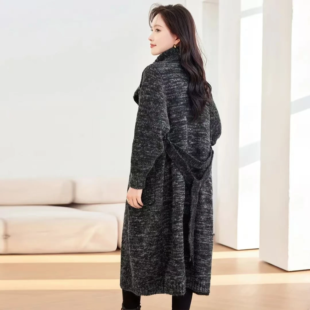 D226毛妮大衣2025新款中长款小个子气质百搭修身加厚冬季女外套