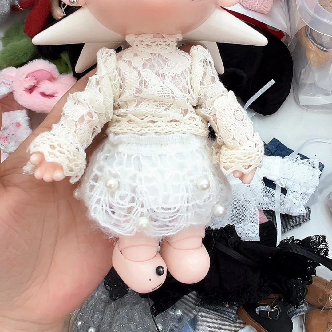 白色珍珠裙半裙新款