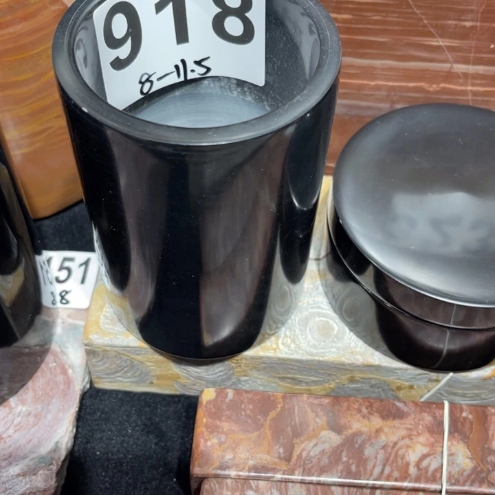 紫砂茶盘喜****人黑色笔筒