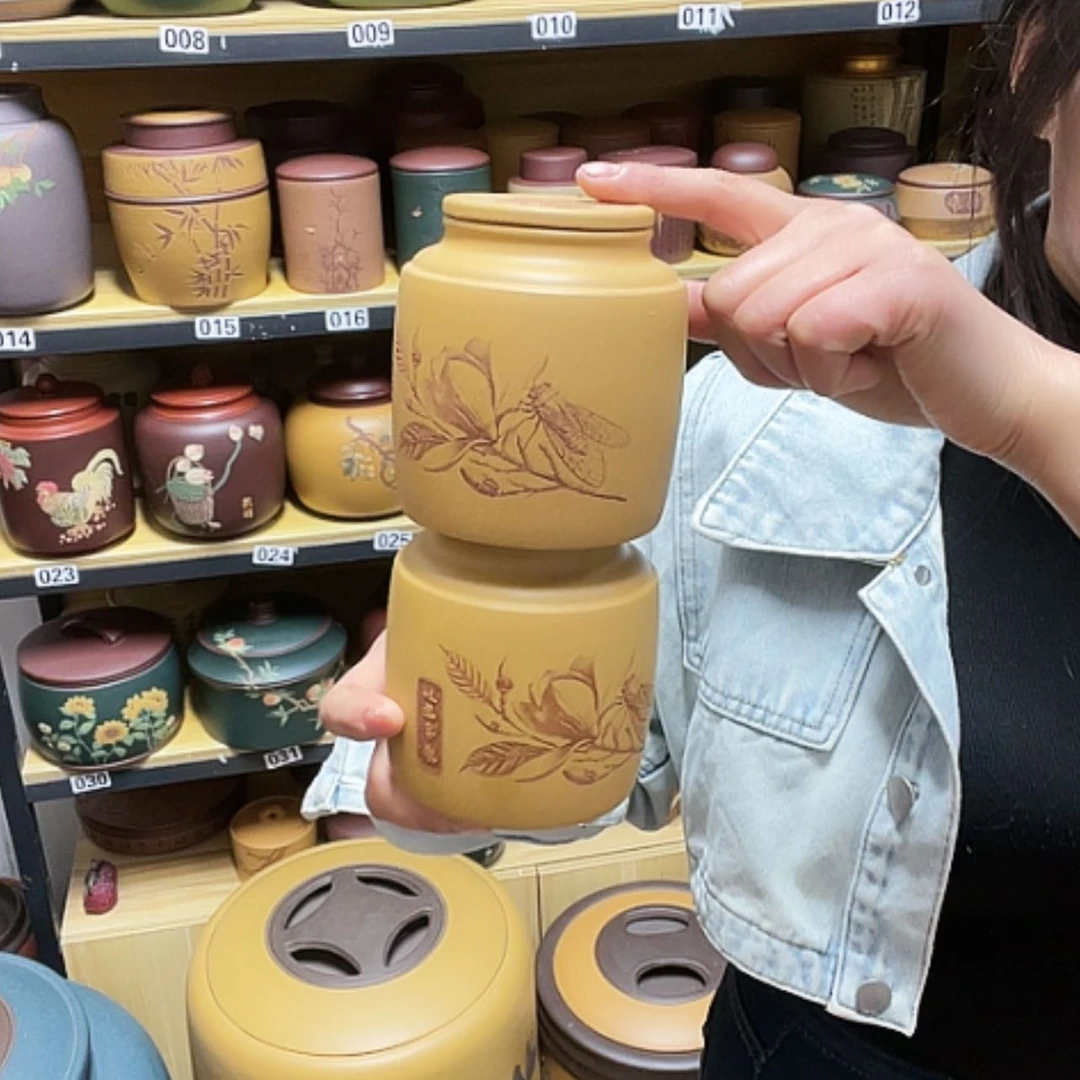 【闪购商品】紫砂茶叶罐紫砂茶叶罐