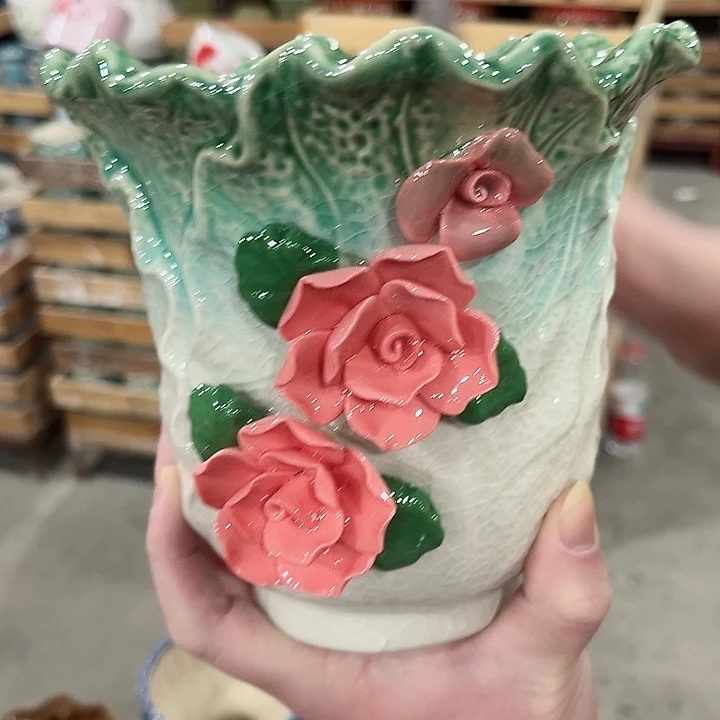 陶瓷陶瓷多肉植物花盆