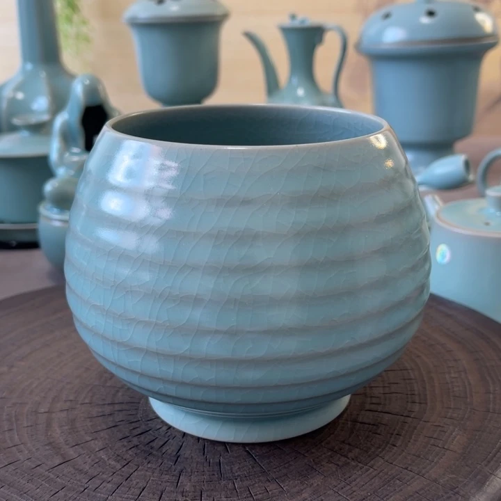 瓷片炫纹钵一一一一一一