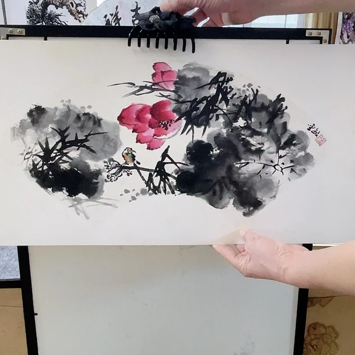 国画张圣敏先生纯手绘作品