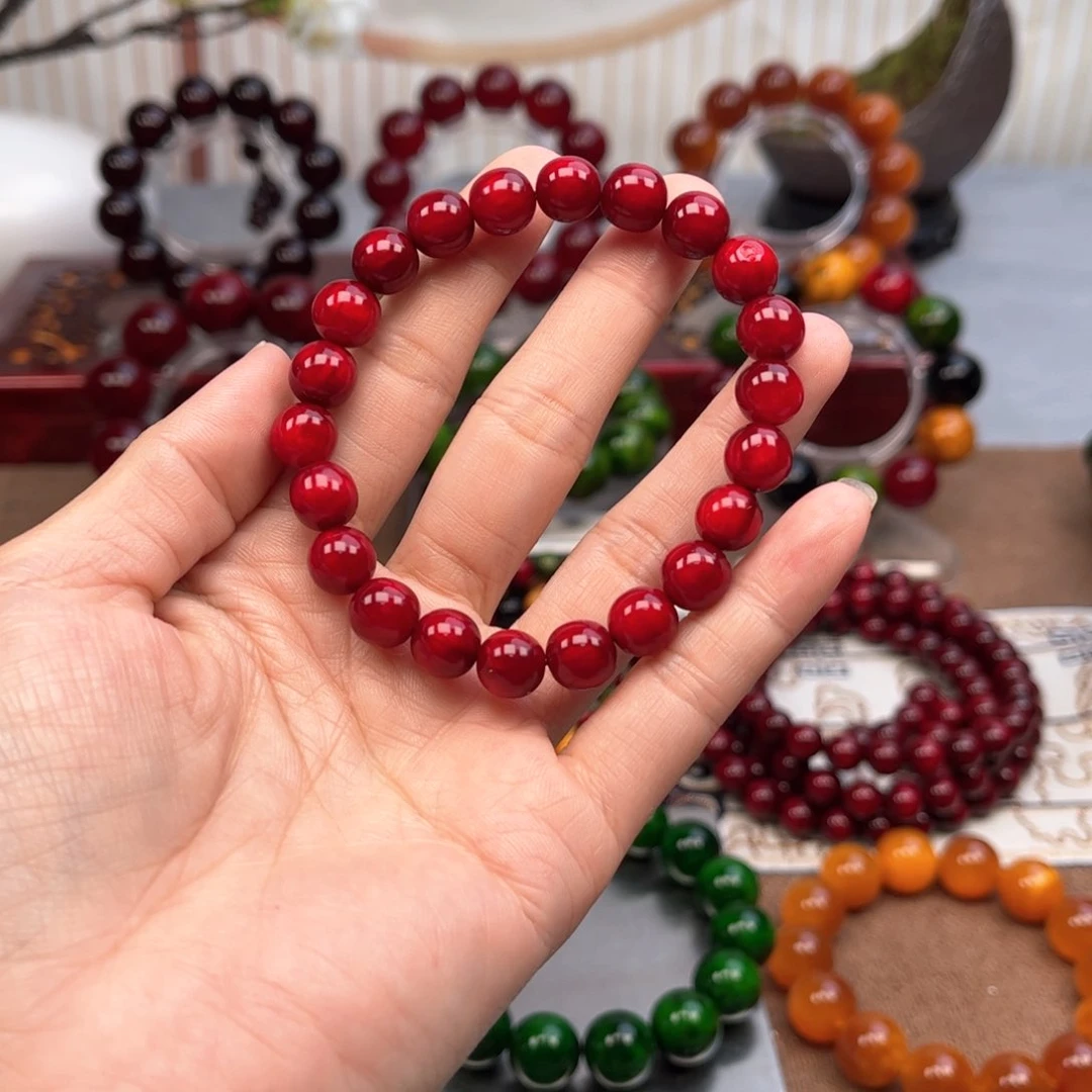 贝壳杉（血龙木）手串/手链寒*✨0.8*22