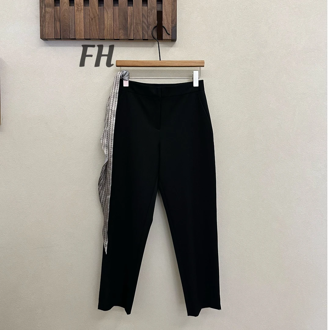 2025 新款高级感宽松显瘦西装女裤百搭