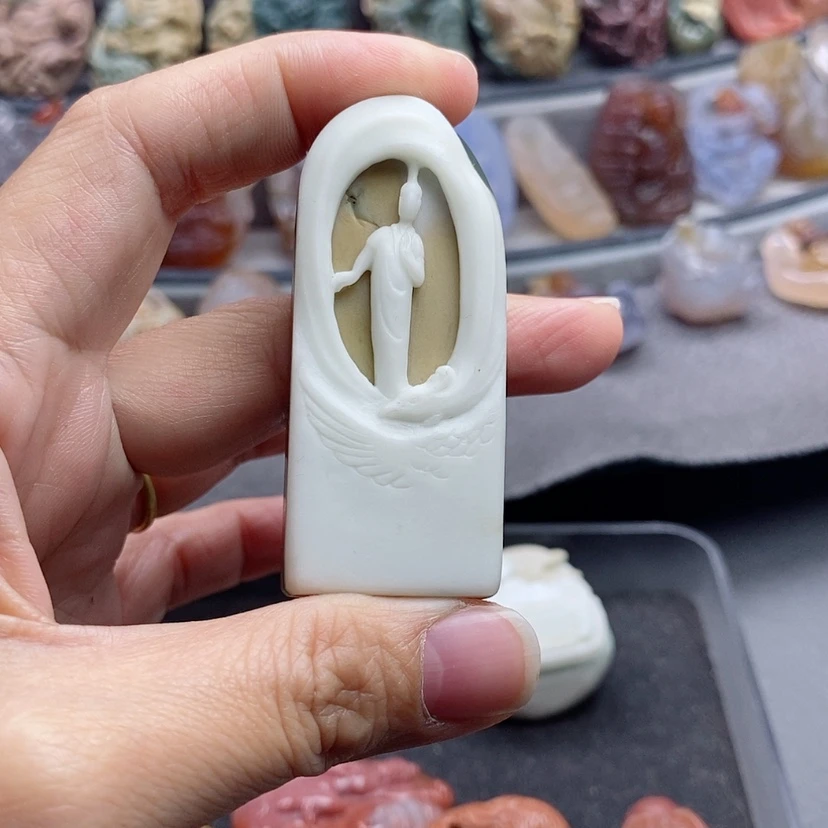 【闪购商品】未镶嵌吊坠定制石英质玉