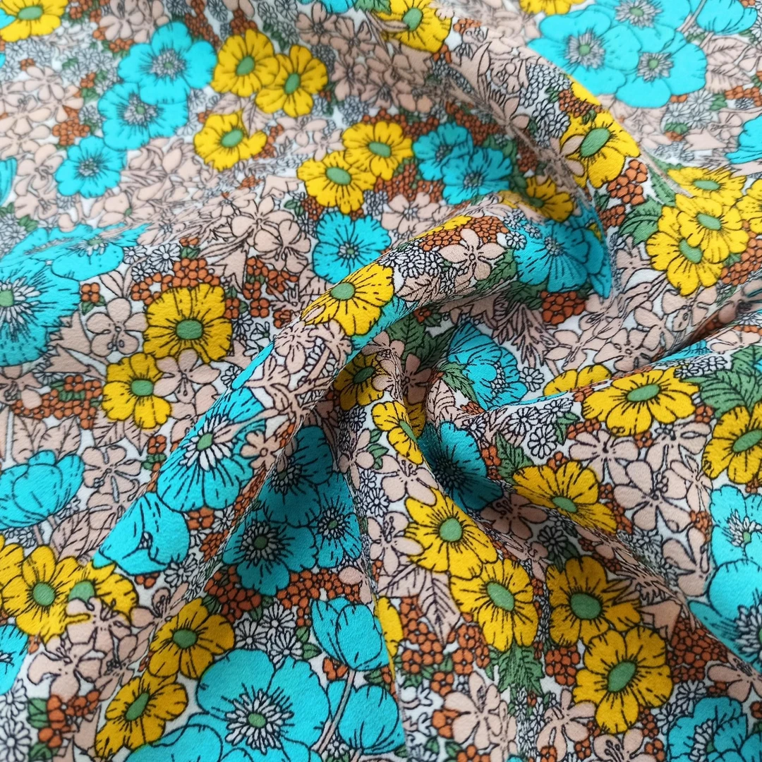 时尚女装印花面料B73012-2#