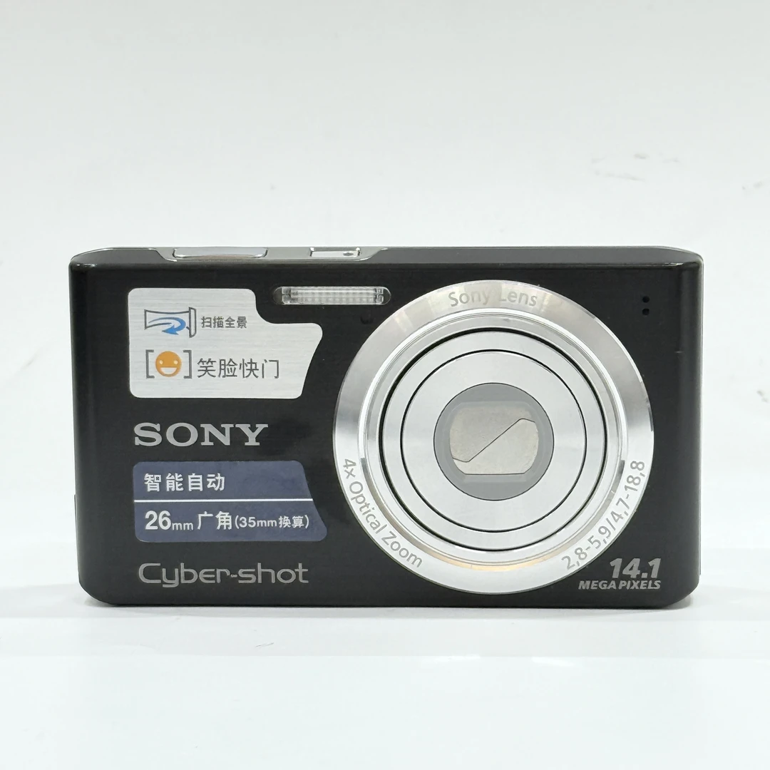 95新 Sony/索尼 w610黑色1410w像素5x光变ccd数码相机