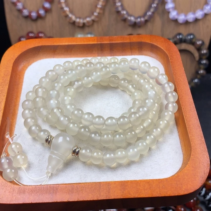 玛瑙/玉髓未镶嵌手链