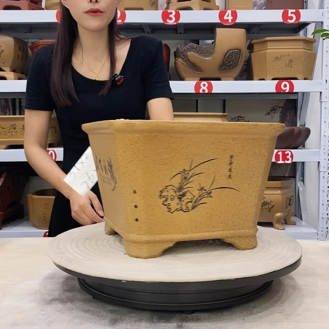 紫砂花盆紫砂花盆