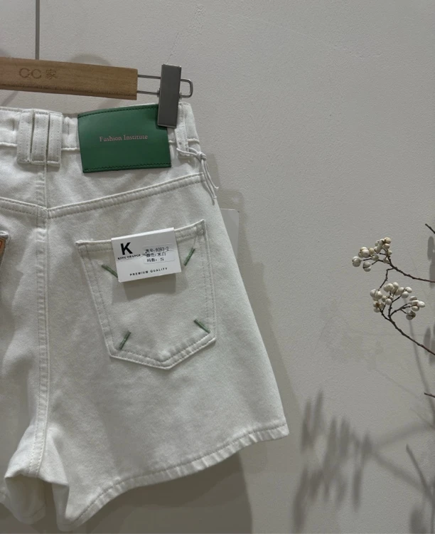 【6093】桔子王家 四面弹  夏季A字高腰高弹力短裤 软糯舒适