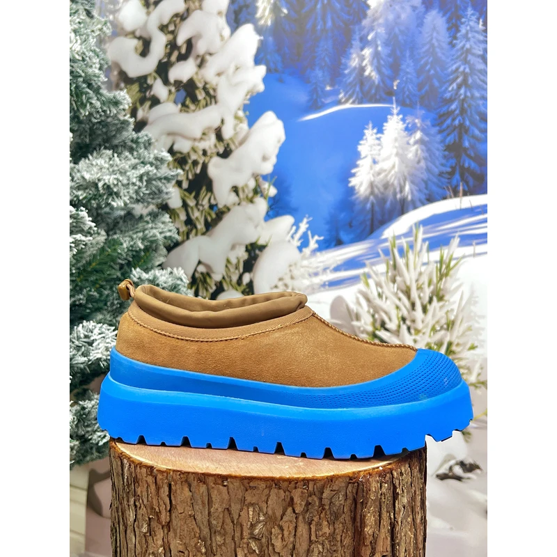 低帮-羊皮毛一体雪地靴-XU2