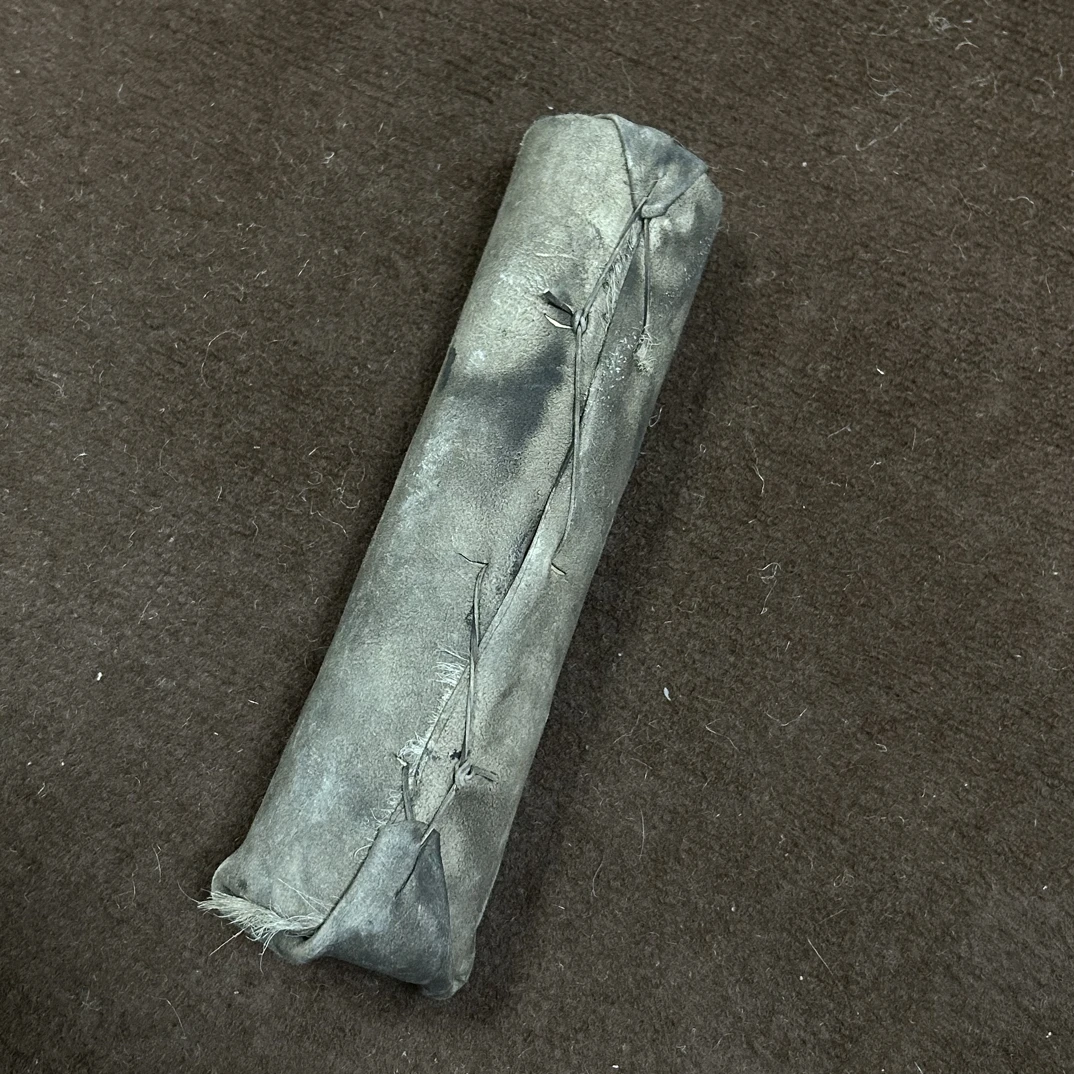 【闪购商品】闷 小皮桶包木轴摆件复古工艺