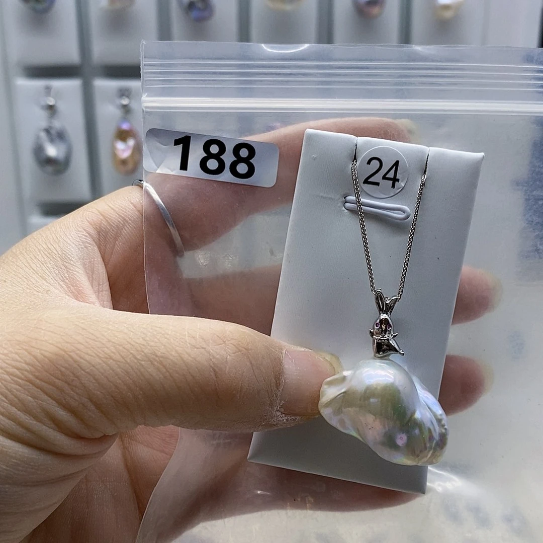 颈饰合金淡水珍珠