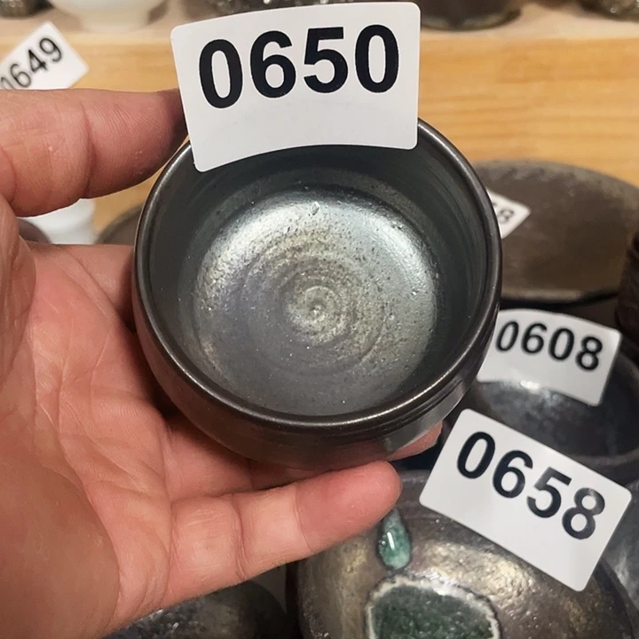 杯子陶柴烧纯手工650