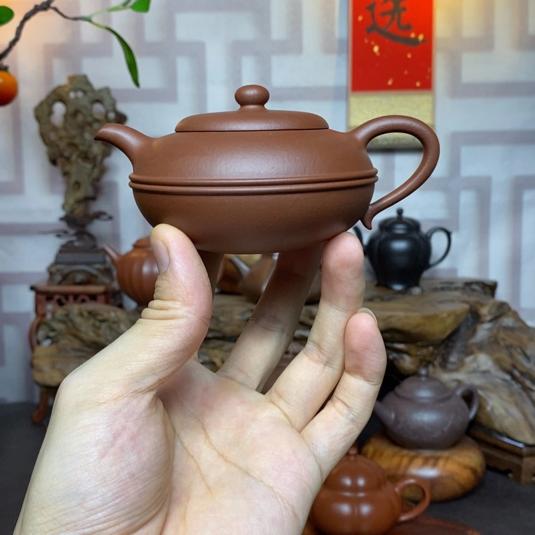 紫砂茶壶紫砂茶具紫泥余瑶